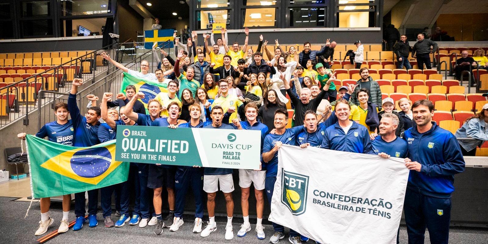 copa-davis:-brasil-derrota-suecia-e-retorna-a-elite-do-tenis-mundial